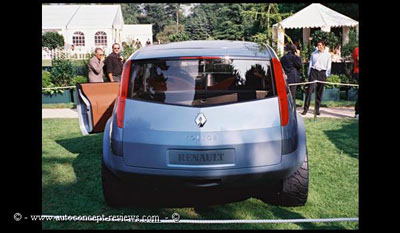 Renault Koleos all wheel drive hybrid coupe concept car 2000 5